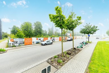 BOB Düsseldorf Airport Bauzaun Werbezaun